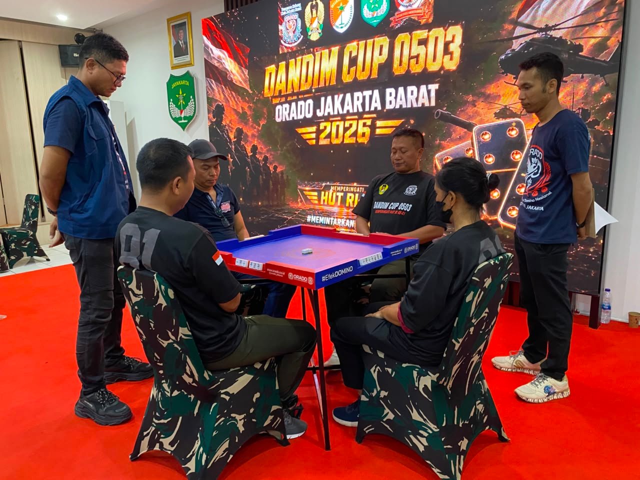 Turnamen Domino Dandim Cup 0503 Meriahkan HUT RI ke-81 di Jakarta Barat 4 IMG 20260809 WA0082