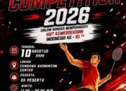 Turnamen Badminton PT Purantara Mitra Angkasa Dua Semarakkan HUT RI ke-81