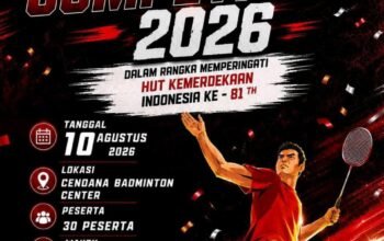 Turnamen Badminton PT Purantara Mitra Angkasa Dua Semarakkan HUT RI ke-81