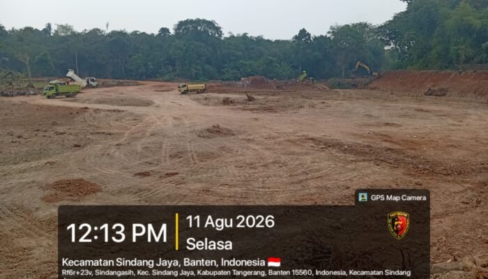 Galian C Sindang Jaya Diduga Tanpa Izin, FRIC Desak APH Bertindak Tegas