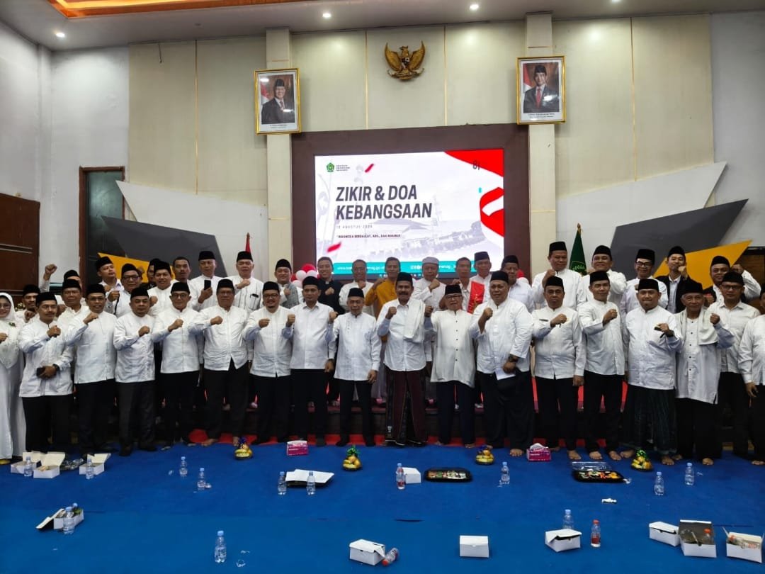 Dzikir dan Doa Kebangsaan Kemenag Banten, Perkuat Persatuan di HUT ke-81 RI 1 IMG 20260812 WA0124