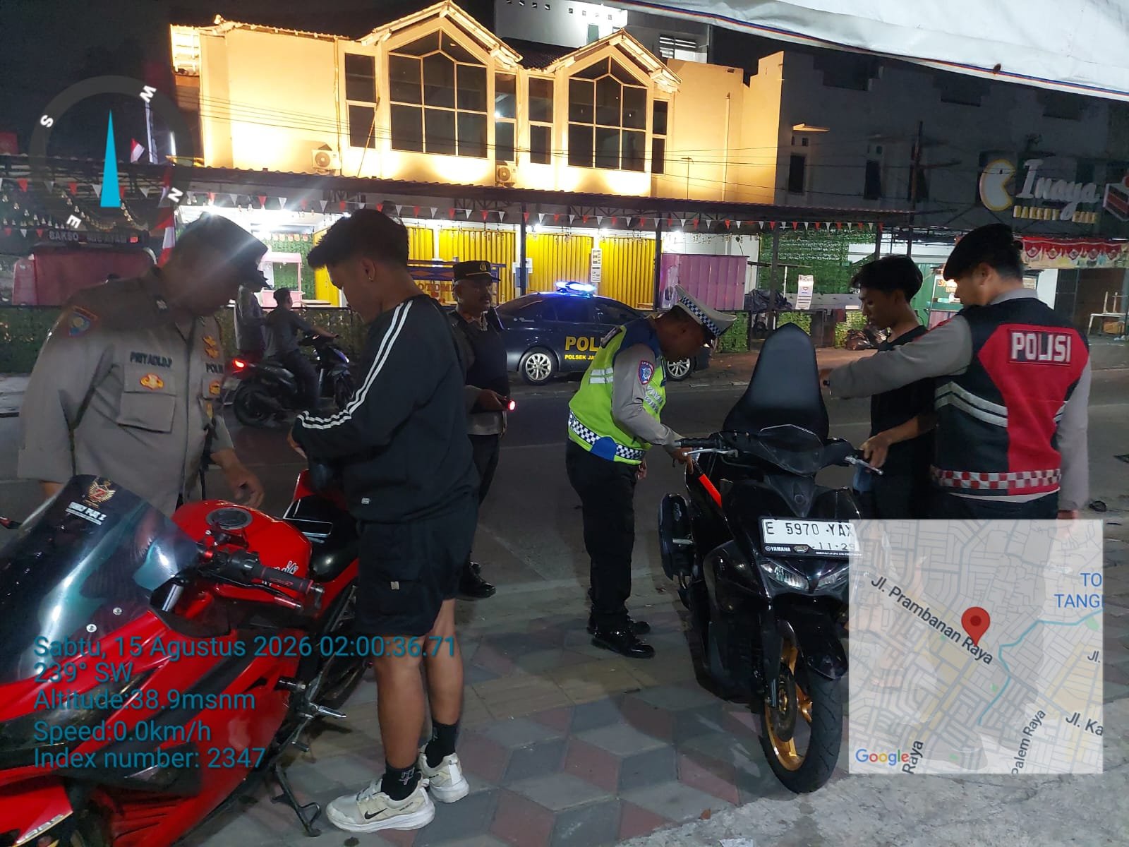 Razia Stasioner Polsek Jatiuwung Sasar Tawuran hingga Curanmor, Situasi Aman dan Kondusif 1 IMG 20260815 WA0007