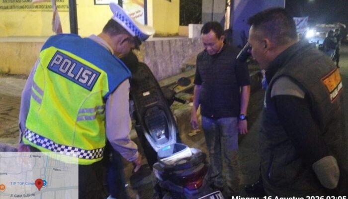 Razia Stasioner Polsek Jatiuwung Sasar Tawuran hingga Curanmor, Situasi Aman