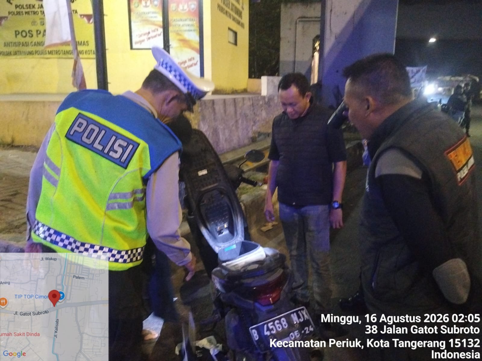 Razia Stasioner Polsek Jatiuwung Sasar Tawuran hingga Curanmor, Situasi Aman 1 IMG 20260816 WA0006
