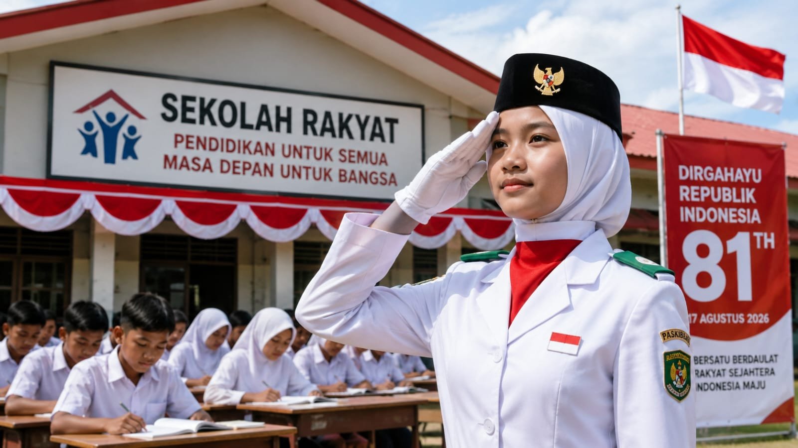 Sekolah Rakyat Jadi Sorotan, Puluhan Ribu Siswa Baru Bersiap Masuk 1 IMG 20260817 WA0028
