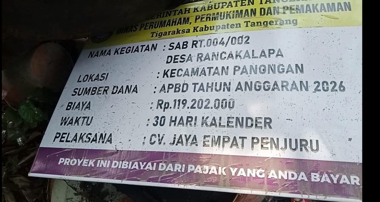 Proyek SAB Rancakalapa Rp119 Juta Disorot, Mandor dan Pelaksana Tak Terlihat di Lokasi 2 IMG 20260819 WA0032