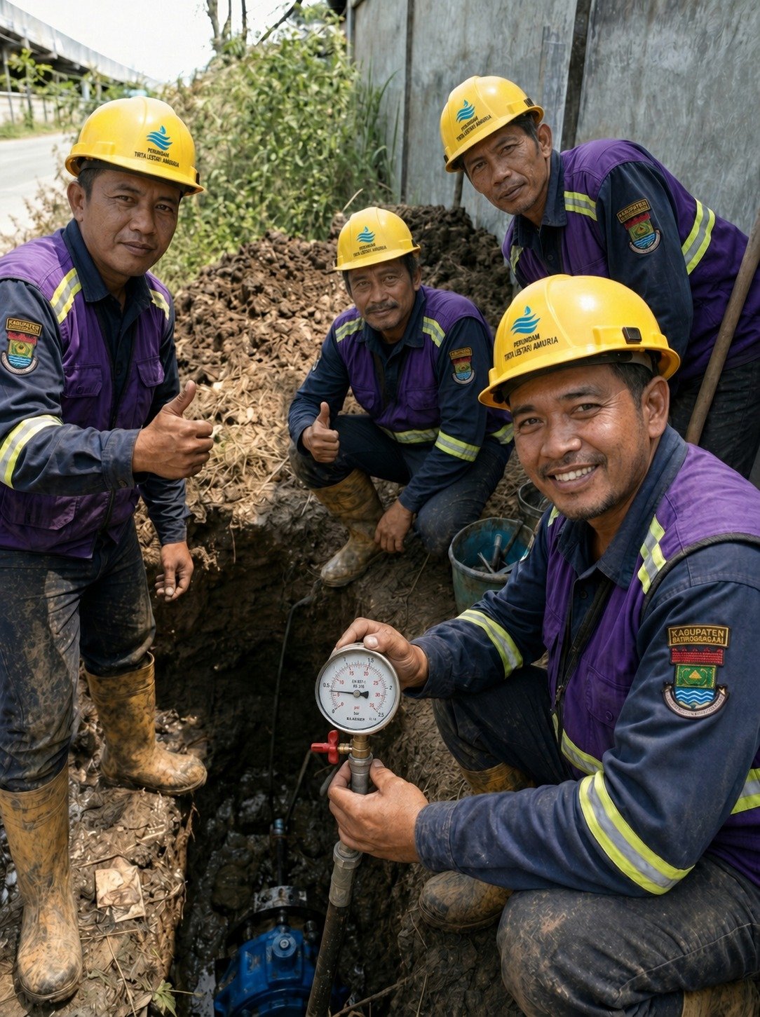 Air Kosambi Mulai Normal, Direksi PERUMDAM TKR Turun Langsung Kawal Pemulihan 2 IMG 20260821 WA0036