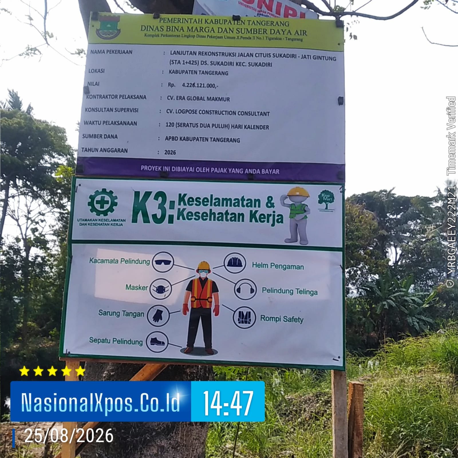 Dugaan Kualitas Cor Dasar Proyek Rekonstruksi Jalan Cituis Sukadiri Disorot, Begisting Tak Seragam dan Pekerja Diduga Abaikan APD 1 IMG 20260826 WA0064