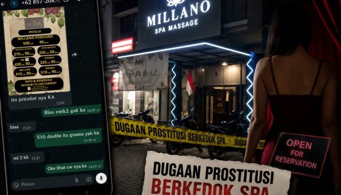Dugaan Prostitusi Millano Spa Bumi Indah Makin Disorot, Diduga Pengelola Minta Bantuan Wartawan
