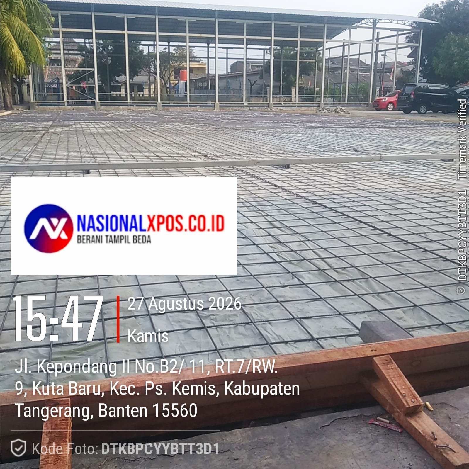 Edan! Proyek Lapangan Futsal Kutabaru Rp484 Juta, Papan Proyek Dipasang-Copot 2 IMG 20260827 WA01001