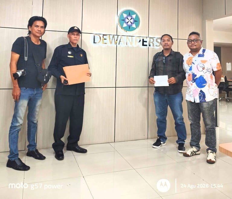 Dugaan Penganiayaan Jurnalis di Kantor FIF, Korban Adukan Kasus ke Dewan Pers 1 IMG 20260828 WA0034
