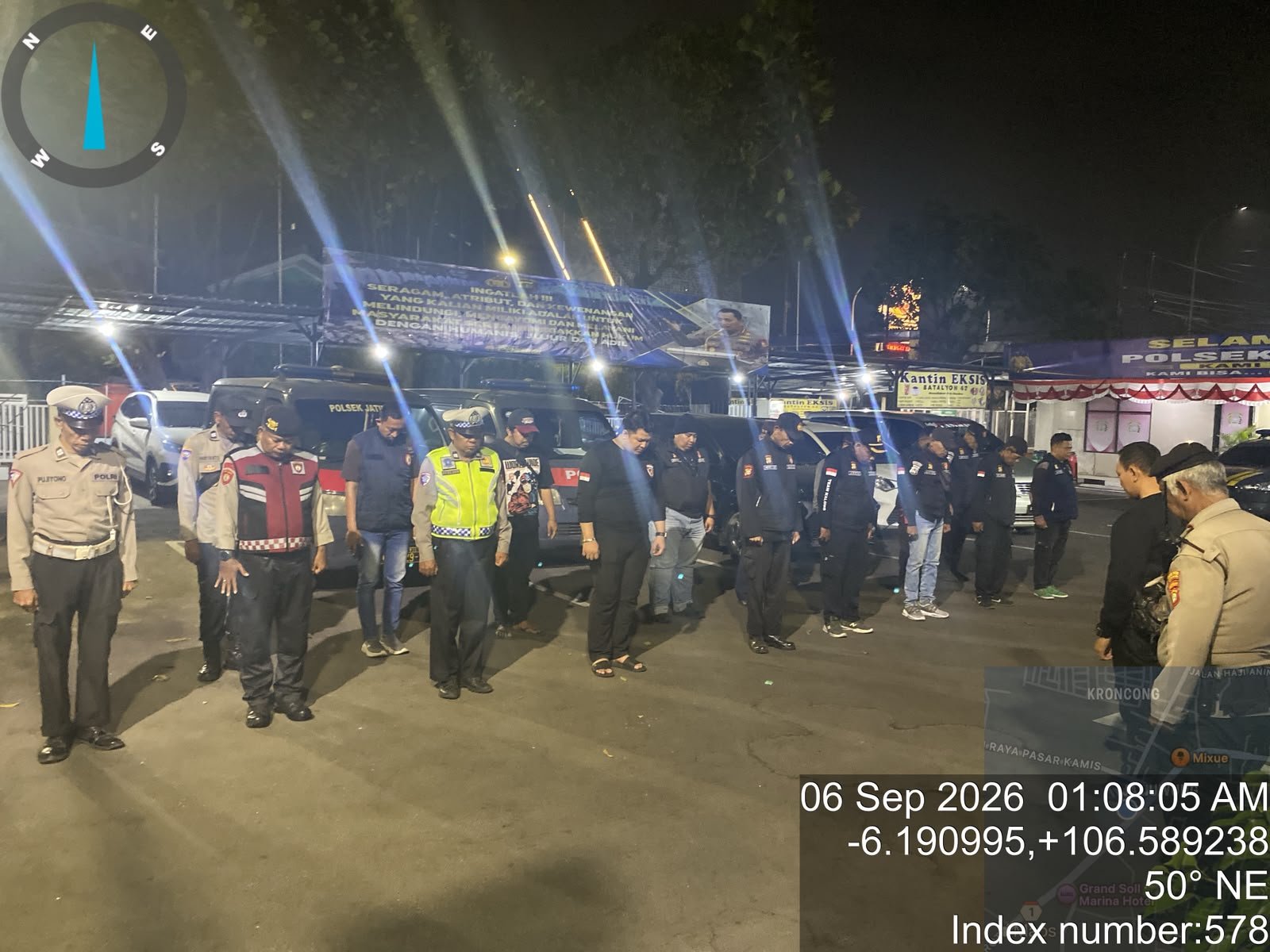 Razia Polsek Jatiuwung Cegah Tawuran dan Begal, Polisi Sasar Remaja hingga Pengendara 2 IMG 20260906 WA0006