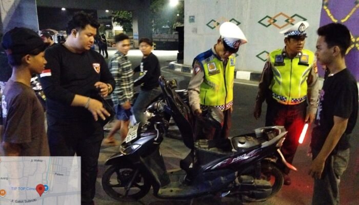 Razia Polsek Jatiuwung Cegah Tawuran dan Begal, Polisi Sasar Remaja hingga Pengendara