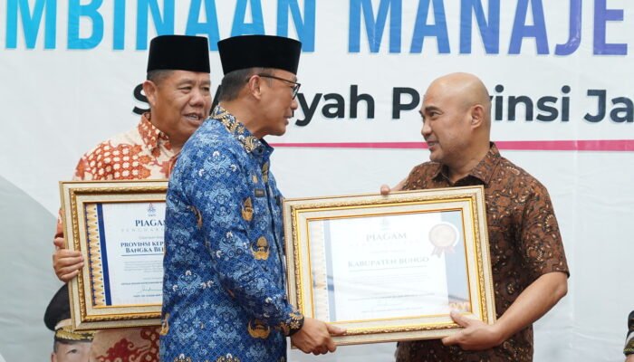 Bungo Jadi Pionir Manajemen Talenta ASN Jambi, Bupati Dedy Putra Raih Penghargaan BKN