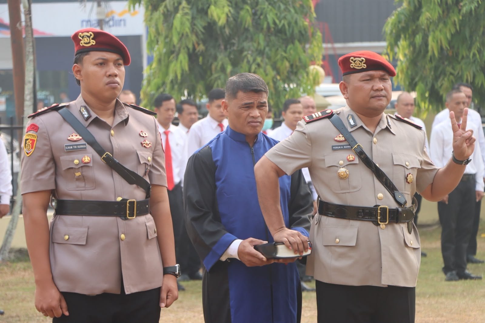 Kasatreskrim Bungo Berganti, AKP Yosua Adrian Resmi Gantikan AKP Ilham 1 IMG 20260908 WA0054