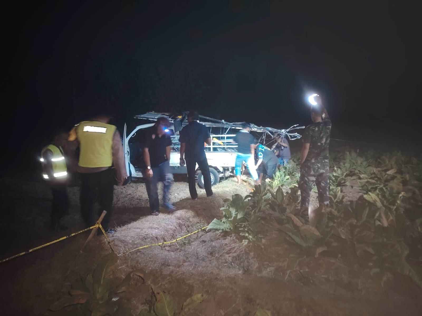 Evakuasi Bangkai Pesawat di Blora Dilakukan Malam Hari, Wartawan Pertanyakan Minim Informasi 1 IMG 20260908 WA0120