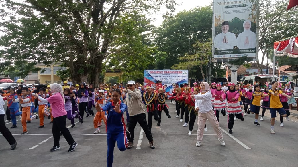 Lomba Senam Anak SD Pangkalpinang Dibuka, 18 Tim Siap Adu Kekompakan 1 IMG 20260909 WA0131