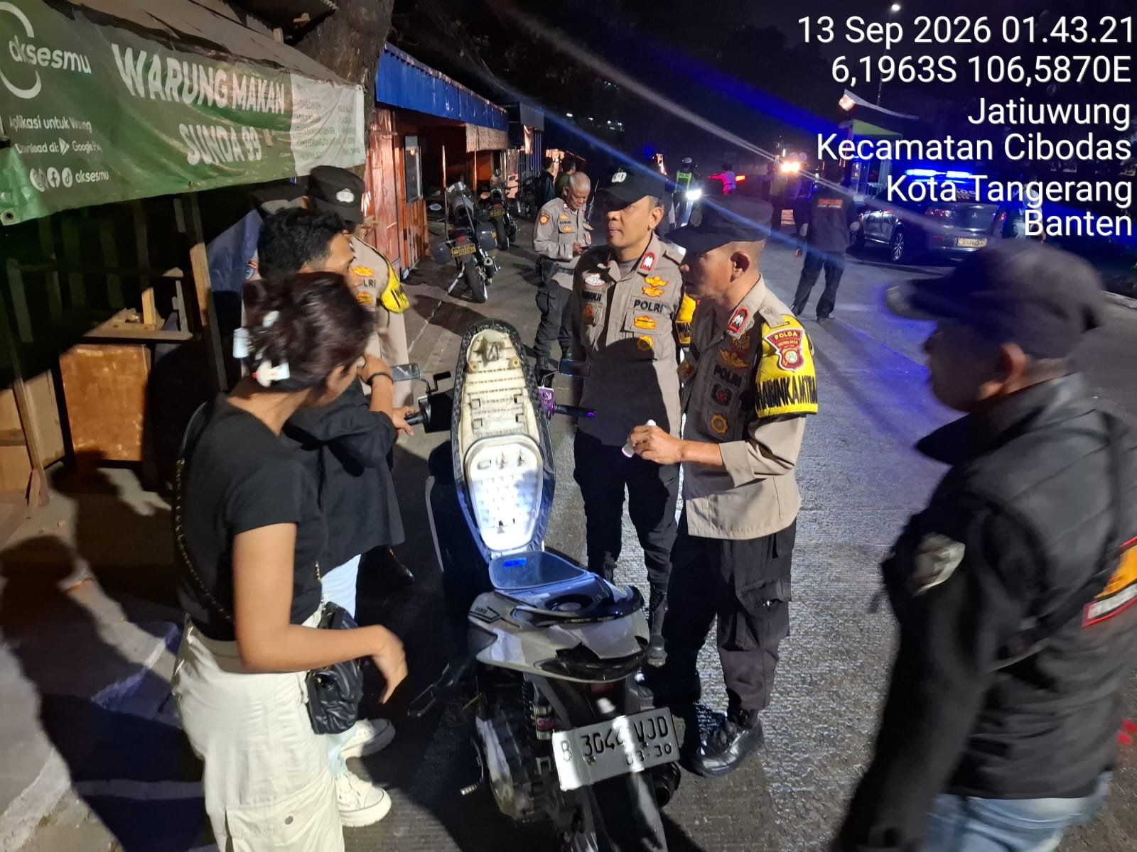 Razia Jatiuwung Dini Hari, Polisi Sisir Titik Rawan Tawuran dan Sajam 1 IMG 20260913 WA0036