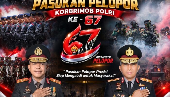 Pasukan Pelopor Korbrimob HUT ke-67, Kapolda Banten: Terus Jadi Pelindung Masyarakat