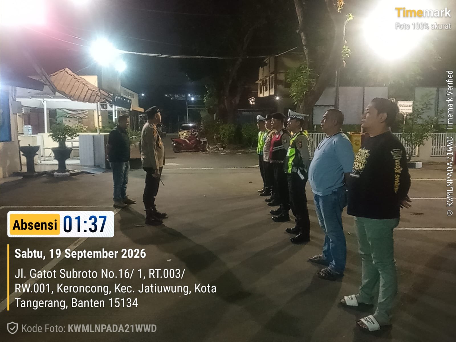 Patroli Jatiuwung Cegah Kejahatan Jalanan, Polisi Sasar Perumahan hingga Perbankan 1 IMG 20260919 WA0031