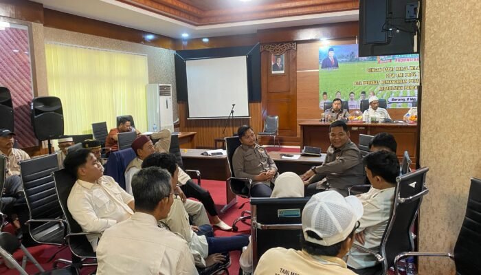 UU Reforma Agraria Disahkan DPR, Tani Merdeka Tangerang Soroti Kepastian Hukum Petani