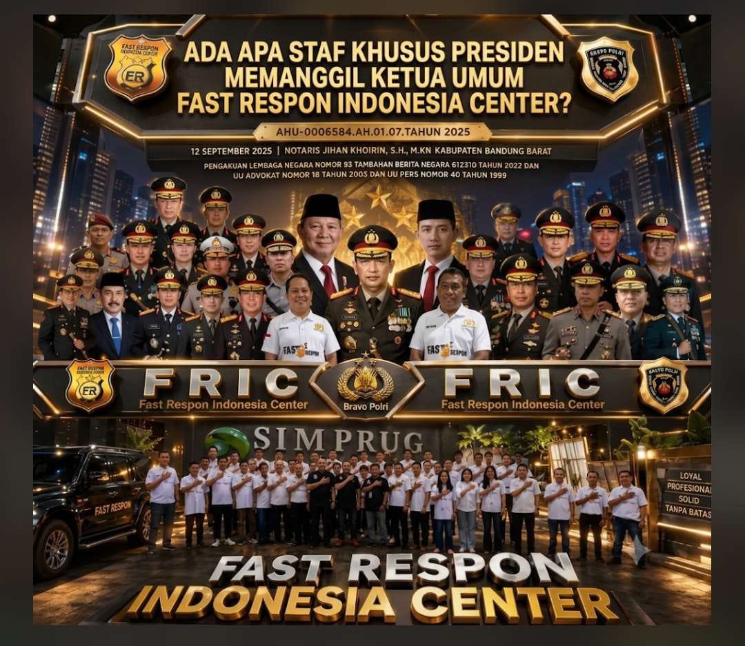 FRIC Dipanggil Staf Khusus Presiden, Ada Agenda Strategis ? 1 IMG 20260925 WA0045