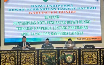 Perubahan APBD Bungo 2026: SiLPA Naik Rp48,3 Miliar, Utang Daerah Jadi Nol 5 IMG 20260926 WA0051
