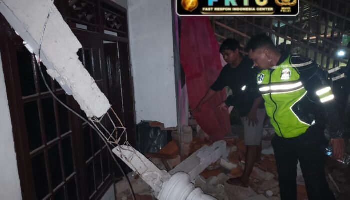 Kecelakaan Forklift Tabrak Rumah di Kronjo, Polisi Fasilitasi Mediasi Ganti Rugi