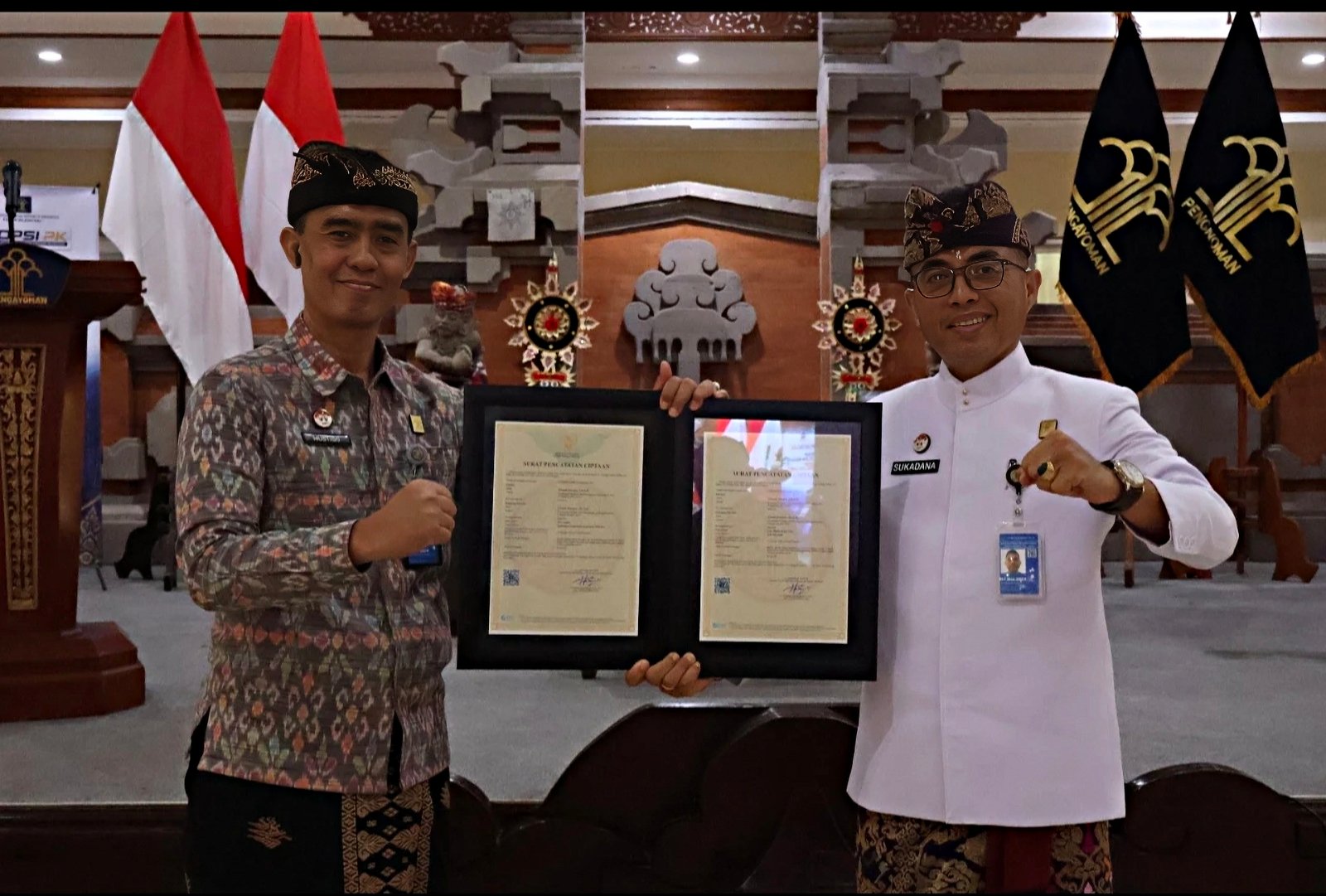 Dua Karya Inovasi Kearsipan Kanwil Kemenkum Bali Resmi Peroleh Hak Cipta 1 IMG 20260906 130804