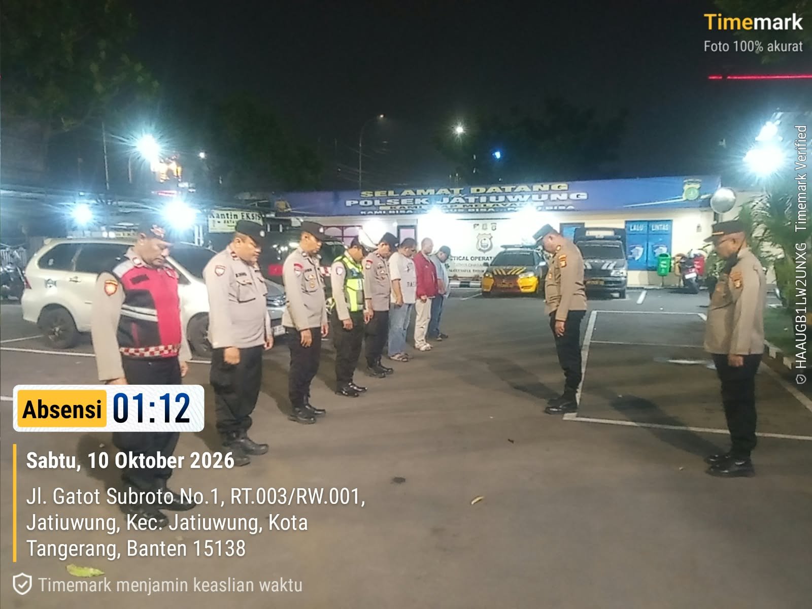 Razia Polsek Jatiuwung Dini Hari, Antisipasi Tawuran hingga Curanmor 3 IMG 20261010 WA0002