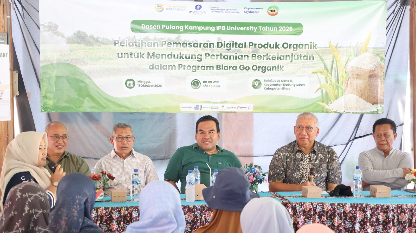 Beras Organik Blora Bidik Pasar BUMN, Bupati Arief Gandeng IPB 1 IMG 20261011 WA0060 scaled