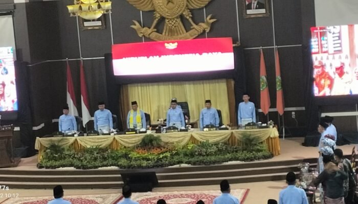 HUT ke-27 Kabupaten Tebo, Wagub Jambi Hadiri Rapat Paripurna