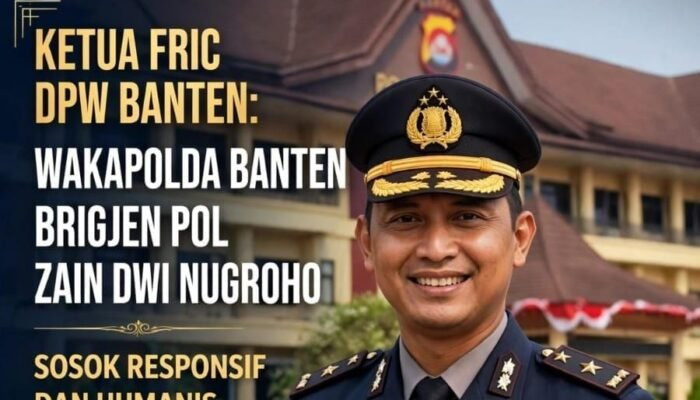 FRIC Banten Sambut Wakapolda Baru, Dorong Sinergi Kamtibmas