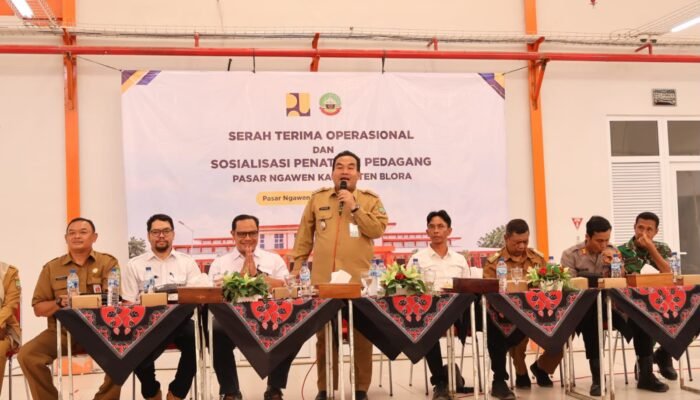Bupati Arief Rohman Warning Pengelola Pasar Ngawen: Lapak Dilarang Diperjualbelikan!