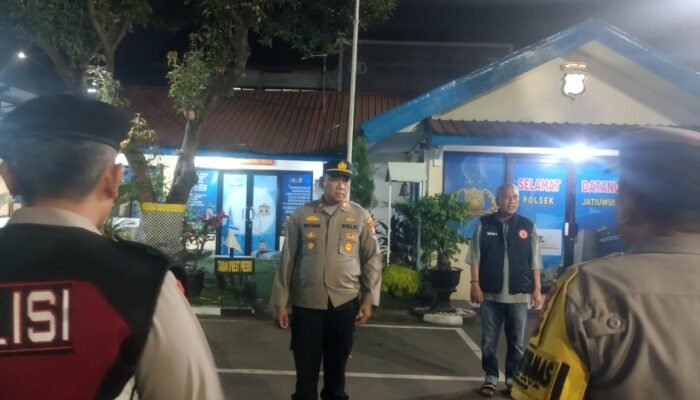 Patroli Polsek Jatiuwung Cegah Tawuran dan Kejahatan 3C di Tangerang