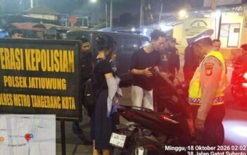Razia Polsek Jatiuwung di Flyover Cibodas, 31 Personel Gabungan Sisir Titik Rawan 4 IMG 20261018 WA0005