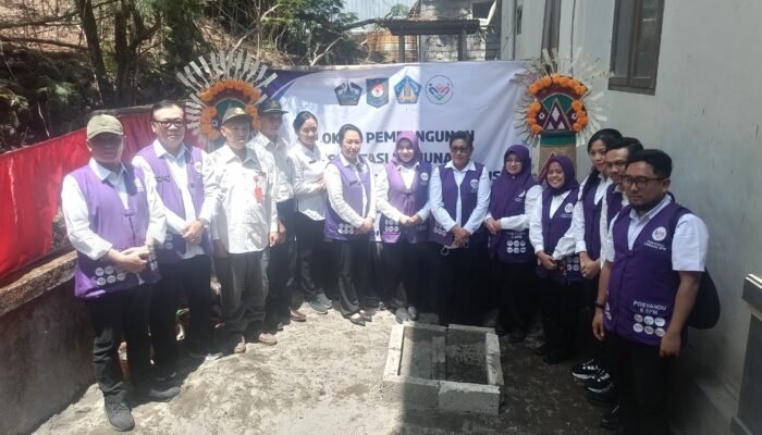 Posyandu 6 SPM Bangli Diperkuat, Bantuan Sanitasi Komunal Dibangun di 3 Titik
