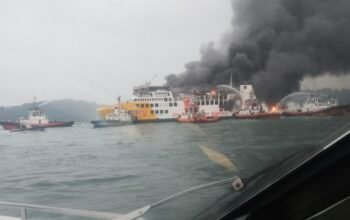 Kebakaran KMP Batu Mandi di Selat Sunda, Evakuasi Penumpang Masih Berlangsung 5 IMG 20261020 WA0061