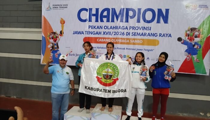 Sambo Blora Tambah Emas Porprov Jateng 2026, Total Raih 11 Medali