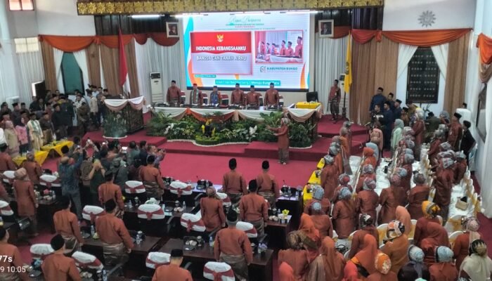 Rapat Paripurna HUT Bungo ke-61, Perkuat Sinergi Pembangunan Daerah