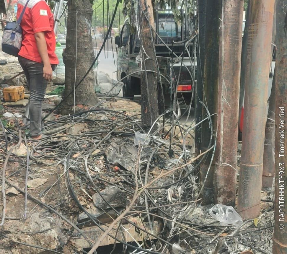 Kabel Hangus di Buaran Indah, Wartawan Keluhkan Sulit Konfirmasi ke PLN Cikokol 1 IMG 20261028 WA0051