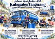 PERUMDAM TKR Salurkan 1 Juta Liter Air Bersih, Tangani Kekeringan hingga Kebakaran di Tangerang