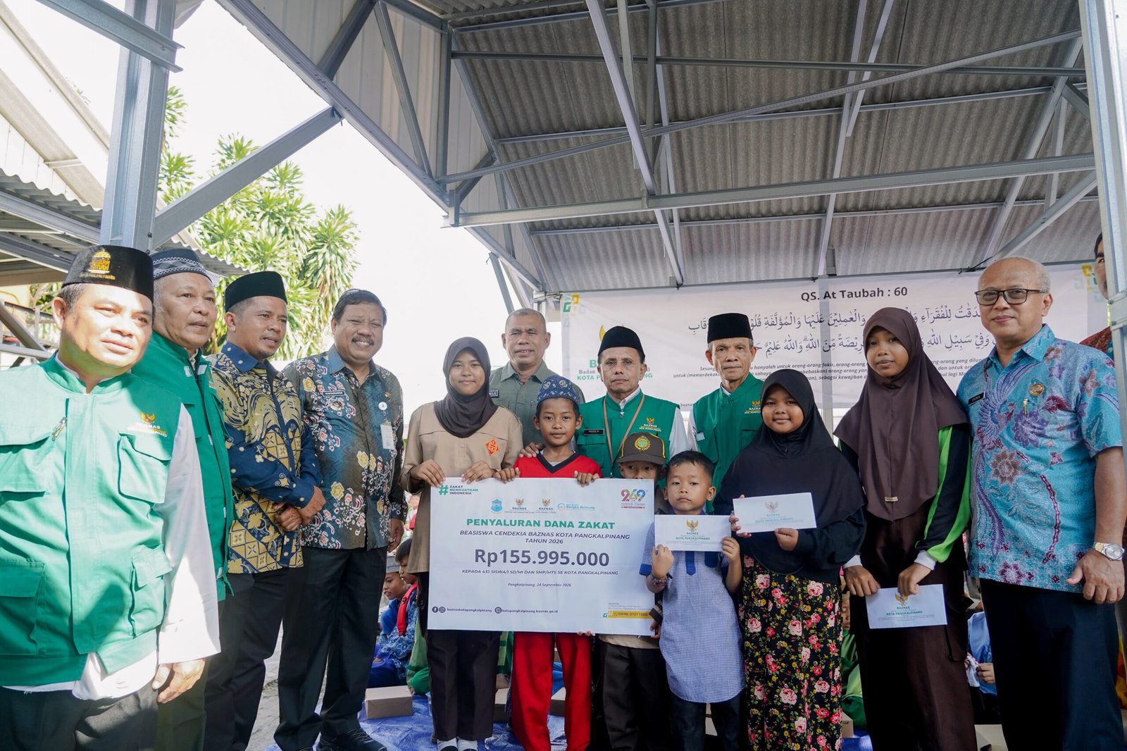 Beasiswa Cendekia Pangkal Pinang Salurkan Rp155,9 Juta untuk 433 Pelajar 1 IMG 20261029 WA0211 scaled