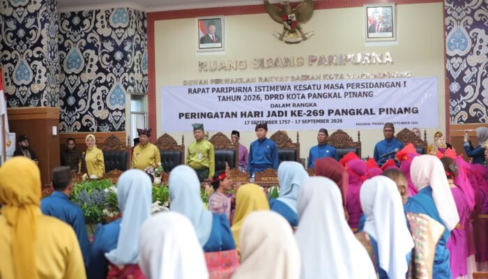 Pangkal Pinang Fokus Pembangunan Berkelanjutan, Saparudin Tekankan Kesejahteraan