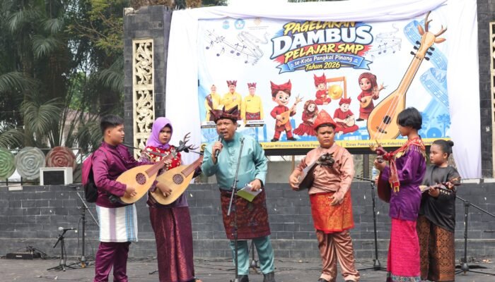 Dambus Masuk Sekolah, Pemkot Pangkal Pinang Siapkan Generasi Muda Cinta Budaya