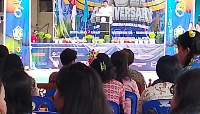 HUT ke-75 SMP Santa Theresia, Wali Kota Pangkalpinang Soroti 4 Faktor Penentu Mutu Pendidikan